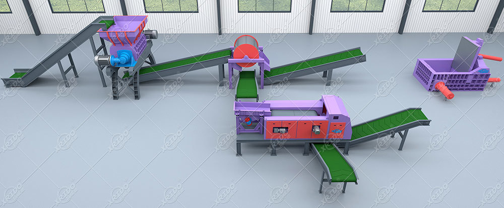 Car Bumper Shredder Industrial Double Shaft Shredder Waste Wood Plastic Double Shaft Shredder Machine Metal Crusher Machine