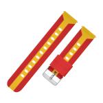 Double Color Customize Silicone Rubber Watch Strap Bands 20mm Fashion