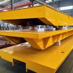 Flexible Industrial Handling Material Transfer Trolley With Casters High Safety