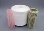 100Pct Spun Polyester Yarn Raw White 40s/2 For Sewing Thread Z Twist Yarn