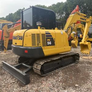 China Used Komatsu 5.5 Ton Digger Second Hand Komatsu PC56 Excavators factory