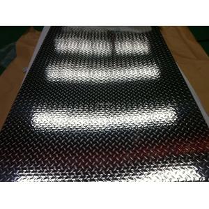 China Polishing Aluminum Diamond Plate Flooring , Checkered Aluminum Sheets on sale