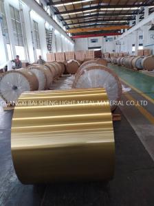 China Color Coating Aluminium Foil FOr air conditioners, heat exchangers, evaporato AA8011/1100/3102 factory