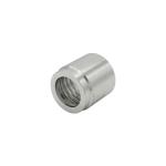 Silver / Golden Hydraulic Hose Fitting , Hydraulic Pipe Fittings Galvanized Zinc