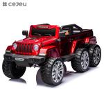12V Battery Stroller Can Sit 2 People 4 Drive Kids Ride On Car Toy Model for
