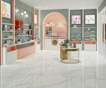 Outdoor Floor Non-Slip Tiles For Building And 900x1800x9mm White Polished Glazed