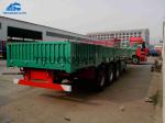 Side Wall Semi Tractor Trailer , Custom Semi Trailers Overall 12500x2500x1500mm