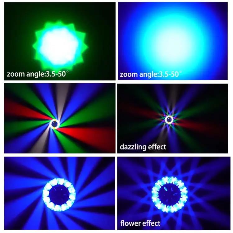 Support Dimmer Yes 19pcs Big Bee Eyes LED Moving Head Beam Light for DJ Equipment