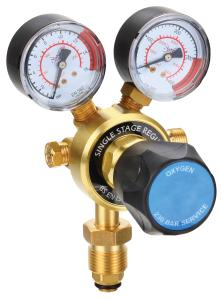 China Light Duty Compressed Gas Pressure Regulator , CO2 Argon Gas Regulator With Flow Meter factory