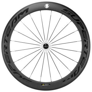 China Customizable 45mm Carbon Fiber Road Bicycle Wheelset 700c 20 24h R13 Hub Carbon Wheels factory