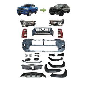 China ABS Plastic Hilux Revo 2016 Upgrade To 2021 Rocco Car Body Kit factory