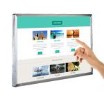 55 inch waterproof lcd advertising player digital signage display touch screen