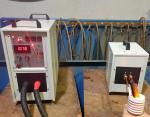 High Frequency Portable Induction Heating Machine 25 Kw Induction Heater