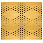 MDF Board Music Studio Acoustic Panels Perforation Wooden Timber Acoustic Wall