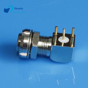China Lemo 00 coaxial Lemo S Series right angle printed circuit socket EPS Elbow connector EPS.00.250 factory