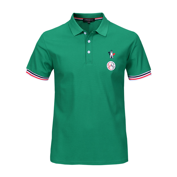 dry fit polo t shirt made in China customized polo shirt for men