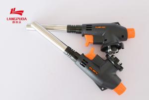 China Outdoor 20cm Cassette Gas Torch Burner , Camping Gas Blow Torch factory