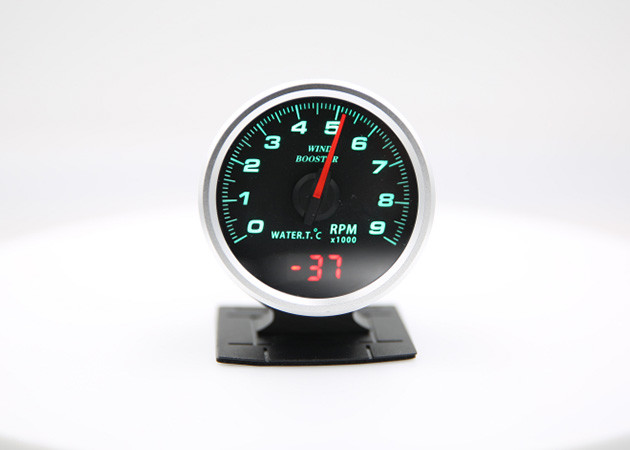 52mm Digital Cluster Autometer Turbo Boost Gauge 48MM Thickness