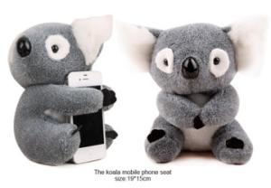 China Koala Plush Mobile Phone Holder Toys factory