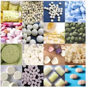 80KN Pill Compression Machine 4KW Rotary Tablet Compression Machine