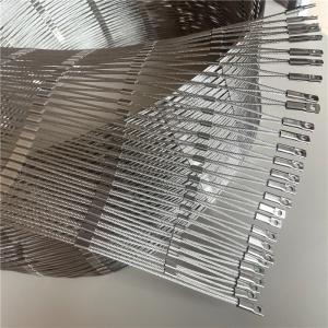 China 1.5mm Diamond Wire Mesh 304 316 316L Stainless Steel Diamond Mesh factory