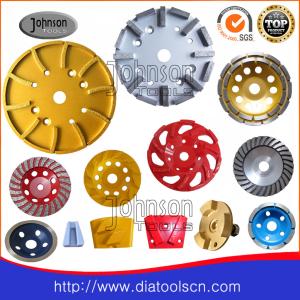 China Sintered / Brazed Diamond Grinding Tools , Diamond Grinding Plate for concrete factory