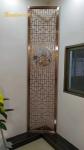 Customized design Rose Gold Hailrine Stainless Steel Room Divider Decoration