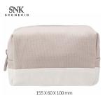 Portable Small Shell Shape Canvas Zipper Cosmetic Bags