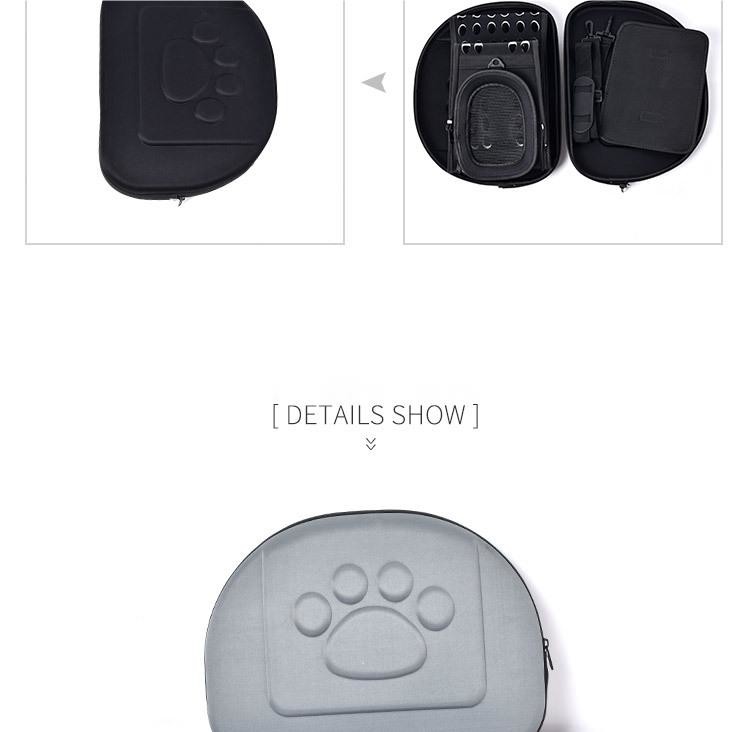 Stylish Cross-Body Breathable Foldable Outdoor Carrying Bag Portable Pet Car Bag