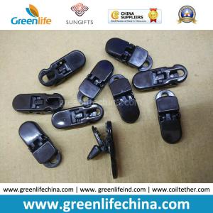 China PC Material Solid Black Big Alliagator Clips 37x13MM factory