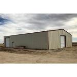 50mm 75mm Sandwich Panel Pole Barn Warehouse Prefab Steel Structure Shed