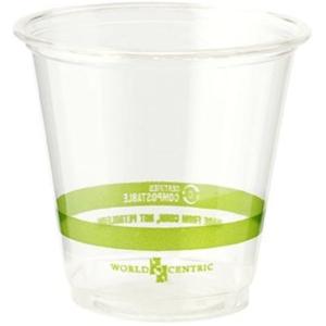 China PLA Compostable Biodegradable Plastic Cups 12 Oz For Cold Drink factory