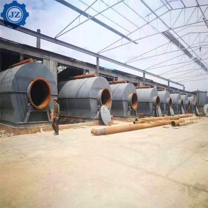 China Fully Automatic Continuous Waste Tyre / Plastic Pyrolysis Plant For Fuel Oil factory