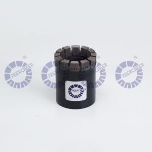 China HQ3 Diamond Impregnated Drill Bit Without Face Discharge With Spiral Waterways factory
