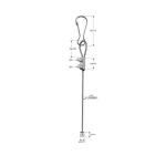 SUS Wire Rope Cable Slings With Dia Casting Stopper YW86532