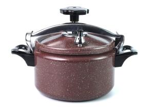 China Virgin Aluminium CIQ 80KPa 5 Litre Aluminium Pressure Cooker factory