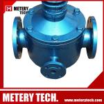 Positive displacement flow meter