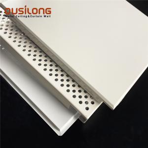 China Square Suspended 500*500 Perforated Building Wall Ceiling factory