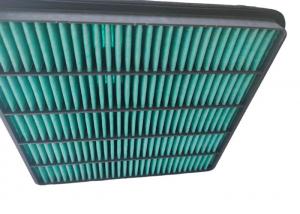 China PP Green Or White Fabric Diesel Air Filter 17801-51020 For Japanese Cars factory
