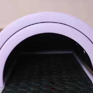China 3 Zone Spa Capsule Far Infrared Sauna Dome Thermal Tolmaline Germanium Stone factory