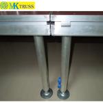 18mm Plywood or Tempered Glass Top Aluminum Outdoor Mobile Event Stages for