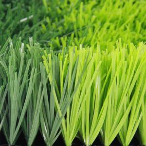 China 40mm Height Artificial Football Grass Carpet Wear Resistant factory