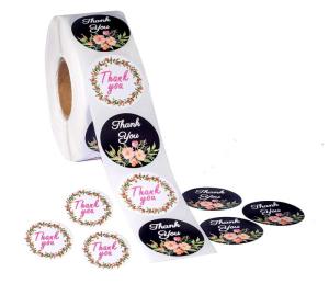 China Matte Finish Packaging Label Stickers PP Material Food Labeling factory