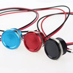 316 Stainless Steel Underwater 22mm Ip68 Seal Piezo Switch Momentary