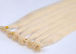 Glossy Pre Bonded V Tip Hair Extensions Double Drawn 100% Unprocessed Comb