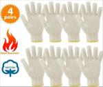 BBQ Oven Bread Baking Cotton Heat Resistant Gloves For Baking Insulated