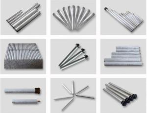 China Corrosion Protection Extruded AZ31B Magnesium Rod For Solar Water Heater factory