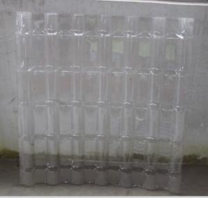 China Upvc Heat Insulation Spanish Style Roof Tiles , 60% Transparent Roofing Sheet factory