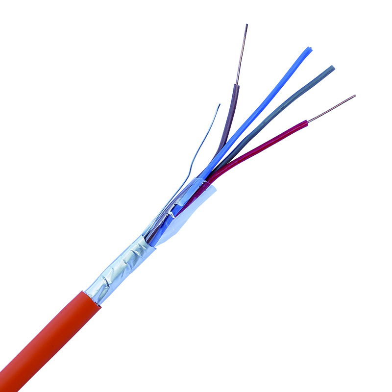 2x1.5mm2 Shielded 2x18awg Fire Alarm Cable for Dependable Fire Detection