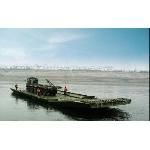Tracked Load 72t Temporary Bridge Power Military Floating Bridge